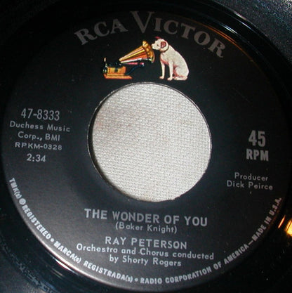 Ray Peterson : The Wonder of You / Goodnight My Love (7", Single)