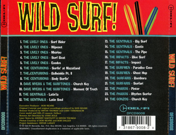 Various : Wild Surf! (CD, Comp)