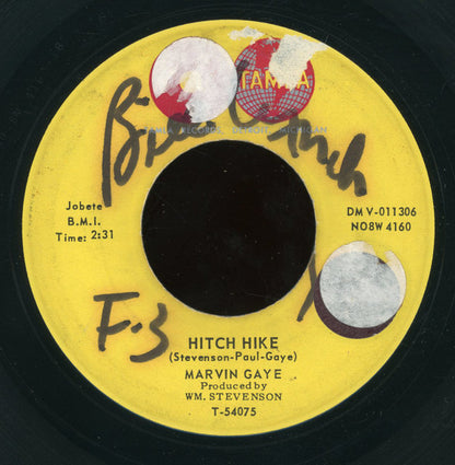 Marvin Gaye : Hitch Hike / Hello There Angel (7", Roc)
