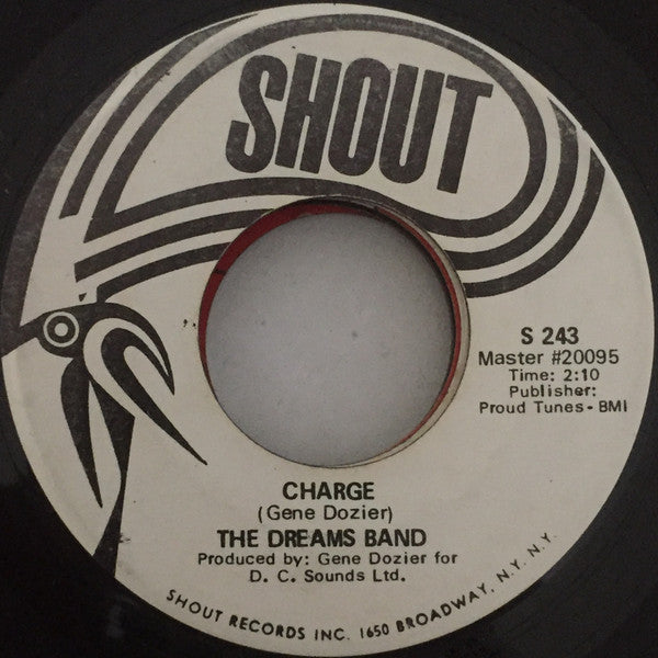 The Dreams (5) Featuring Keni St. Lewis / The Dreams Band : (They Call Me) Jessie James / Charge (7", Promo)