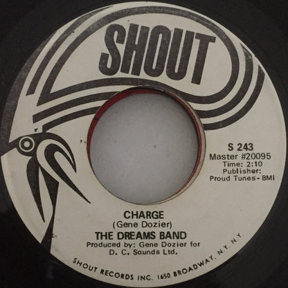 The Dreams (5) Featuring Keni St. Lewis / The Dreams Band : (They Call Me) Jessie James / Charge (7", Promo)