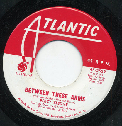 Percy Sledge : Sudden Stop  (7", Promo)