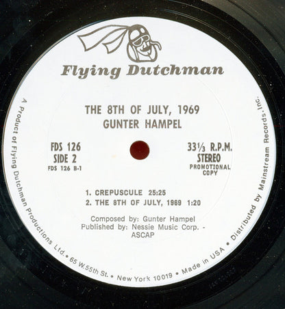 Gunter Hampel : The 8th Of July 1969 (LP, Album, Promo, Gat)