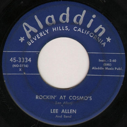 Lee Allen & His Band : Rockin' At Cosmo's / Shimmy (7")