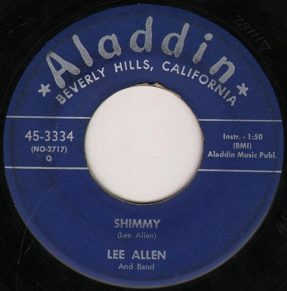 Lee Allen & His Band : Rockin' At Cosmo's / Shimmy (7")