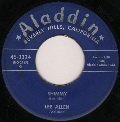 Lee Allen & His Band : Rockin' At Cosmo's / Shimmy (7")