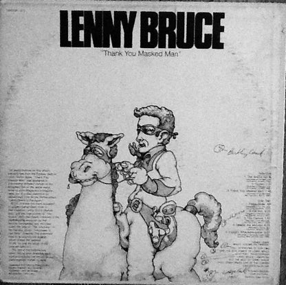 Lenny Bruce : Thank You Masked Man (LP, Comp)