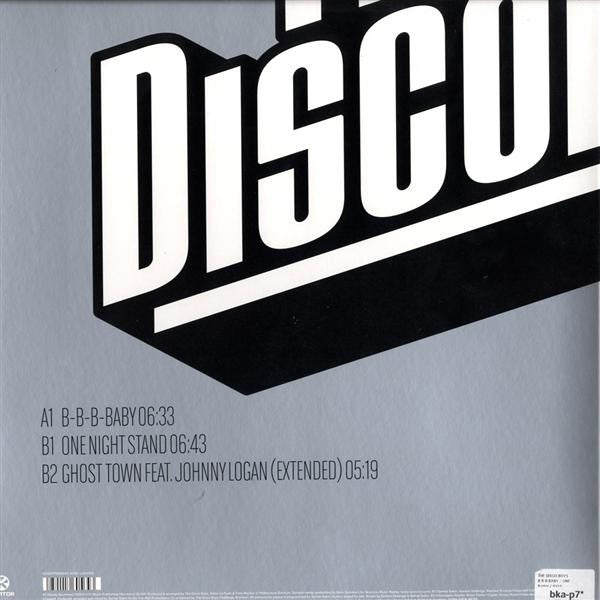 The Disco Boys : B-B-B-Baby / One Night Stand / Ghost Town (12")