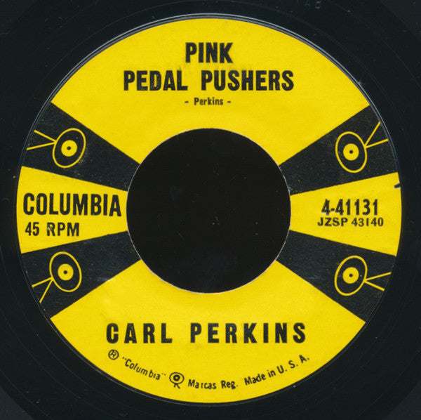 Carl Perkins : Pink Pedal Pushers / Jive After Five (7", Single, Styrene)