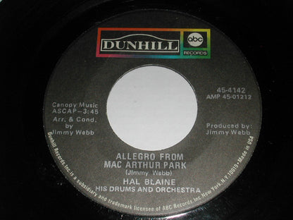 Hal Blaine : Allegro From 'MacArthur Park' (7", Single)