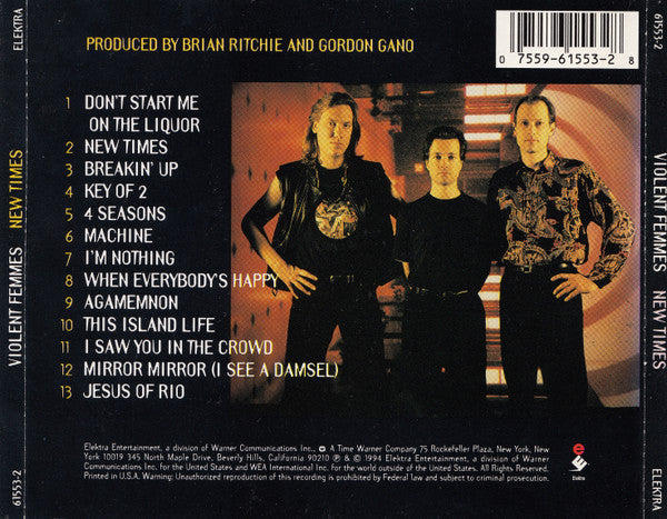 Violent Femmes : New Times (CD, Album)