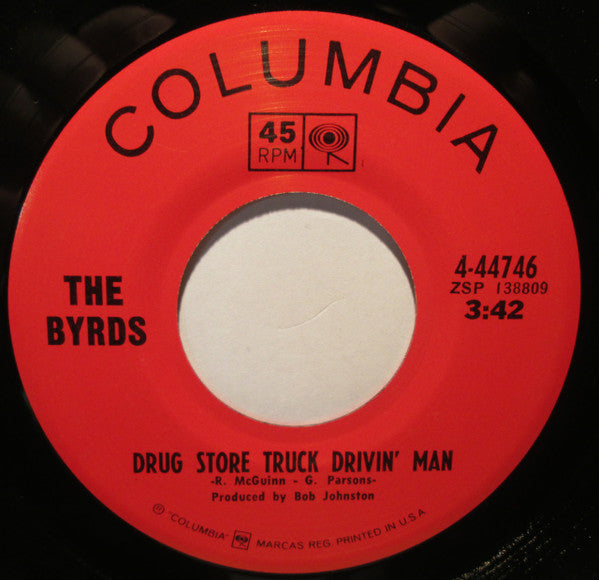 The Byrds : Bad Night At The Whiskey (7", Single, Styrene, Pit)