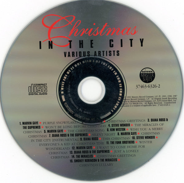 Various : Christmas In The City (CD, Comp, RM)