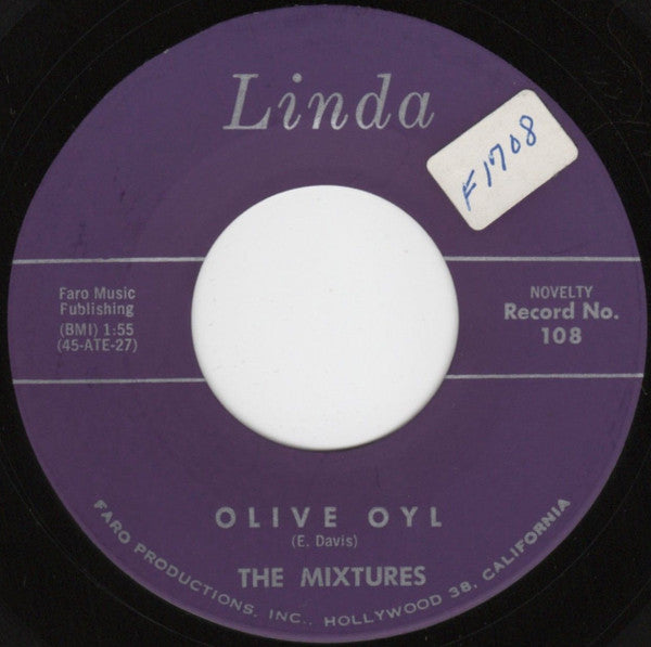 The Mixtures (2) : Canadian Sunset / Olive Oyl (7", Single, Alc)