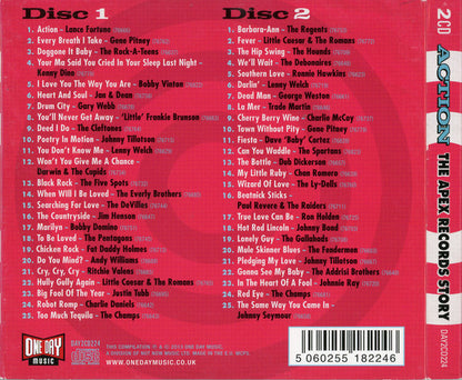Various : Action: The Apex Records Story (2xCD, Comp, Dig)