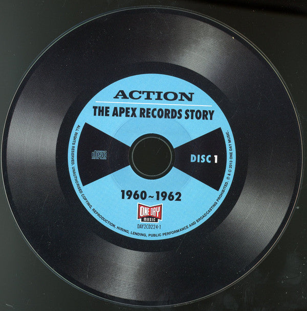 Various : Action: The Apex Records Story (2xCD, Comp, Dig)