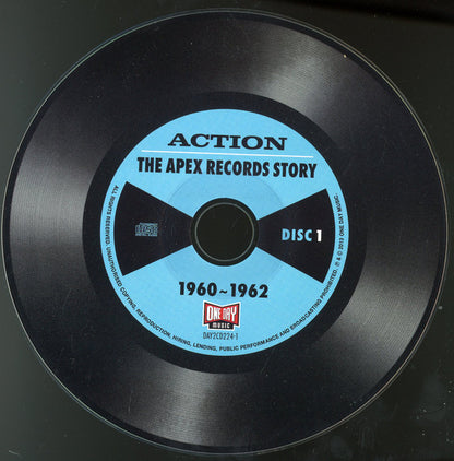 Various : Action: The Apex Records Story (2xCD, Comp, Dig)