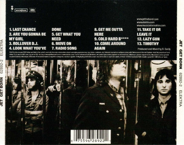 Jet (2) : Get Born (CD, Album, Enh, WEA)