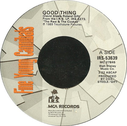 Fine Young Cannibals : Good Thing (7", Single, Glo)