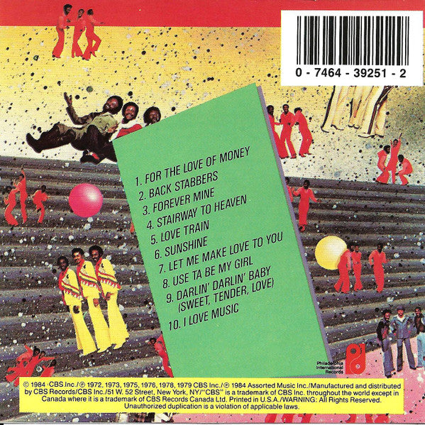 The O'Jays : The O'Jays Greatest Hits (CD, Comp, RE)