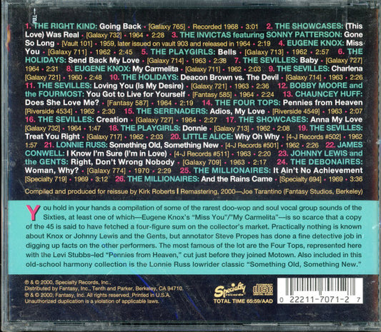 Various : Going Back (CD, Comp)