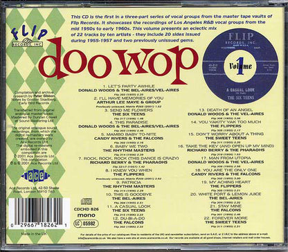 Various : Flip Doo Wop - Volume 1 (CD, Comp)