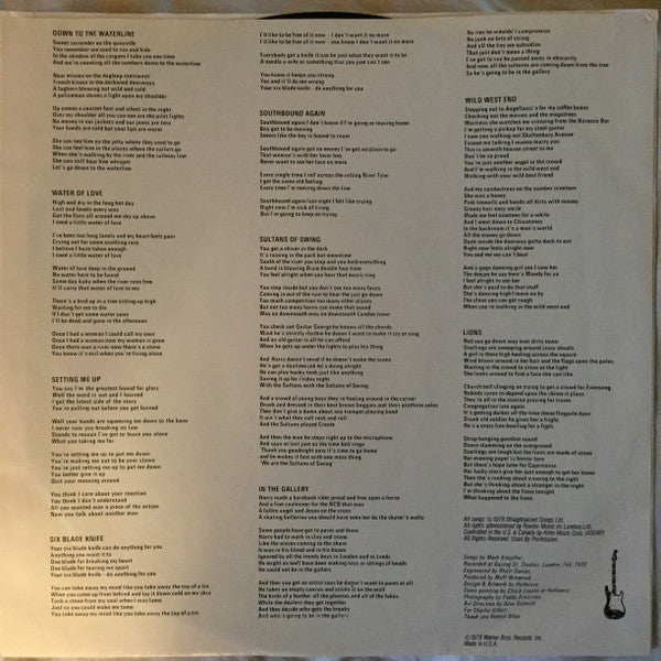 Dire Straits : Dire Straits (LP, Album, Los)
