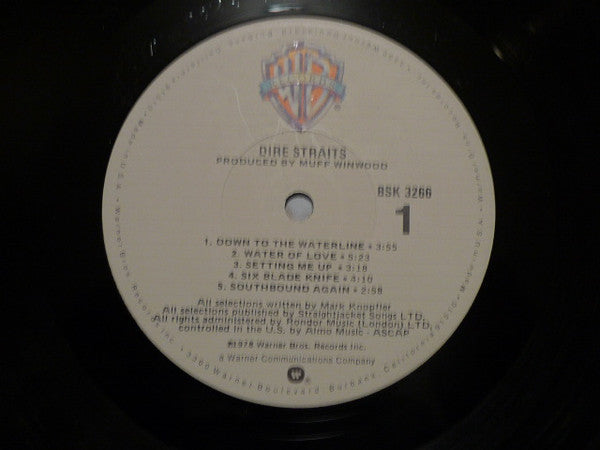 Dire Straits : Dire Straits (LP, Album, Los)