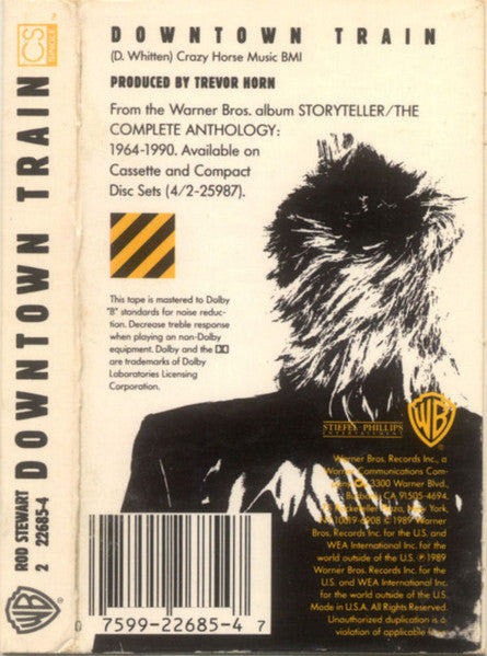 Rod Stewart : Downtown Train (Cass, Single, SR,)