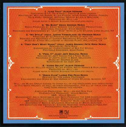 Black Eyed Peas : Renegotiations (The Remixes) (CD, EP)