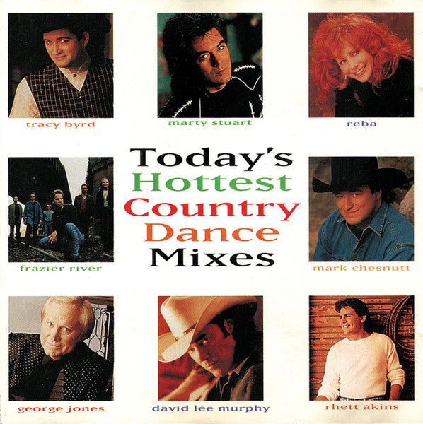 Various : Today's Hottest Country Dance Mixes (CD, Comp, Club)