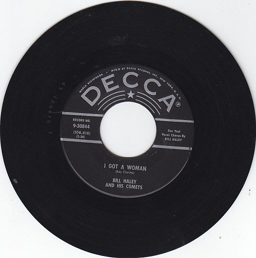 Bill Haley And His Comets : I Got A Woman (7", Single)