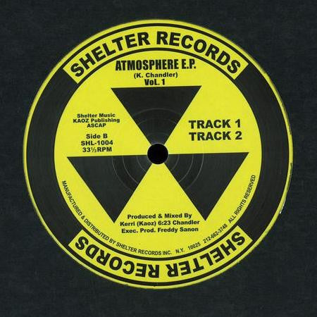 Kerri Chandler : Atmosphere E.P. Vol. 1 (12", EP, RE, RM)