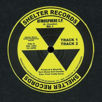 Kerri Chandler : Atmosphere E.P. Vol. 1 (12", EP, RE, RM)