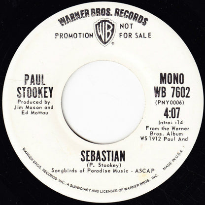 Noel Paul Stookey : Sebastian (7", Promo)