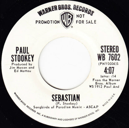 Noel Paul Stookey : Sebastian (7", Promo)