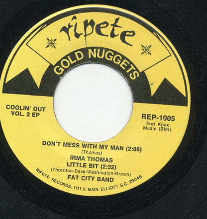 Irma Thomas / The Fat City Band / Hal Paige / Christine Kittrell : Don't Mess With My Man / Little Bit / Goin' Back To My Hometown / Mr. Big Wheel (7", EP, Comp)