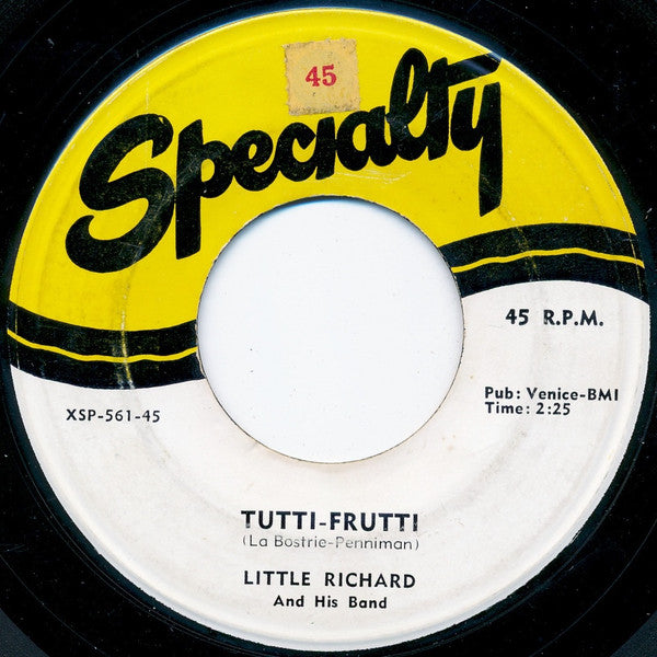 Little Richard And His Band : Tutti-Frutti (7", Single, 1st)
