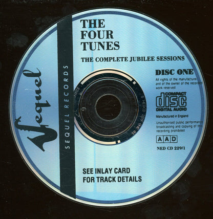 The Four Tunes : The Complete Jubilee Sessions (2xCD, Album, Comp)