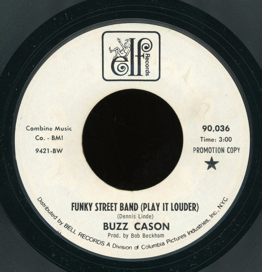Buzz Cason : Funky Street Band (Play It Louder) (7", Promo, Styrene)