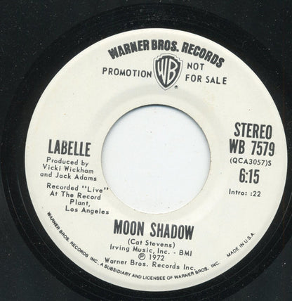LaBelle : Moon Shadow (7", Mono, Promo)