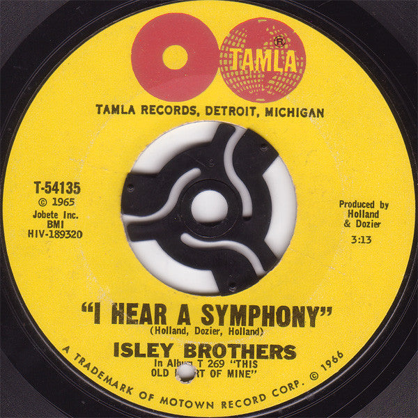 The Isley Brothers : I Guess I'll Always Love You (7", Single, Styrene, Mon)