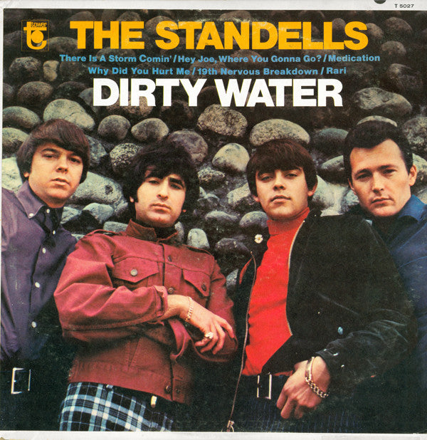 The Standells : Dirty Water (LP, Album, Mono, Scr)