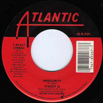 Stacey Q : Insecurity (7")