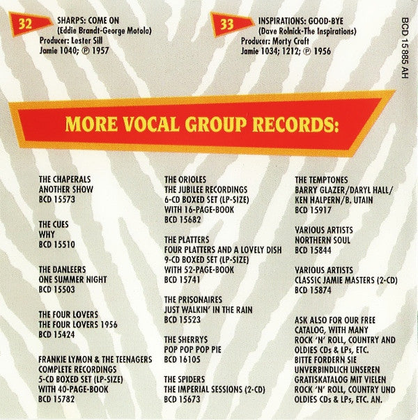 Various : Doop-Doo-Wah - Vol. 1 (CD, Comp)