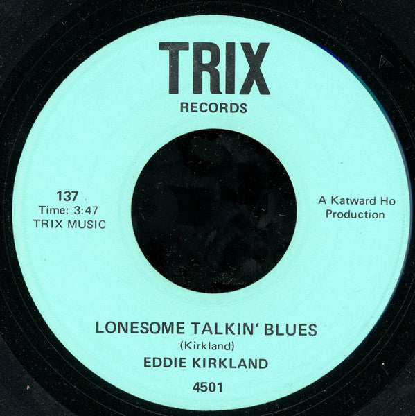 Eddie Kirkland : Lonesome Talkin' Blues (7")