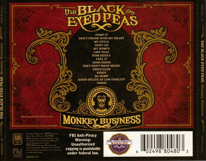 Black Eyed Peas : Monkey Business (CD, Album)