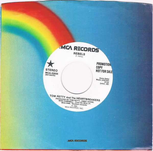Tom Petty And The Heartbreakers : Rebels (7", Single, Promo)