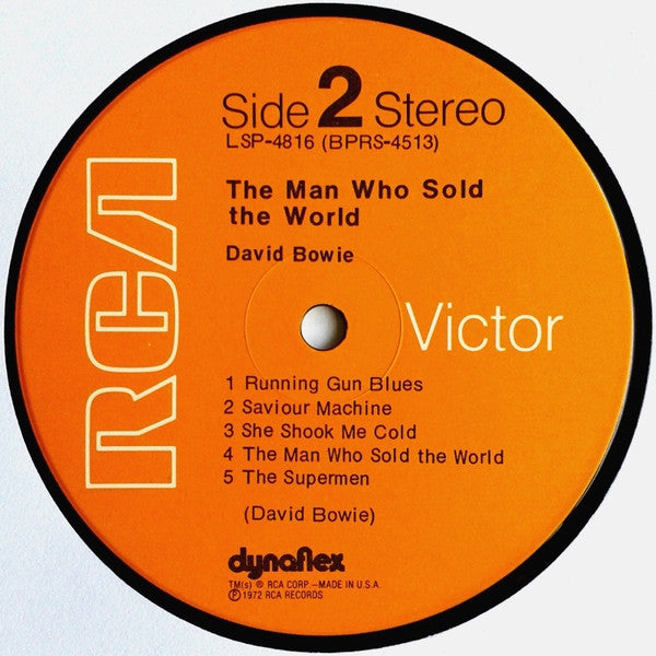 David Bowie : The Man Who Sold The World (LP, Album, RE, Ind)