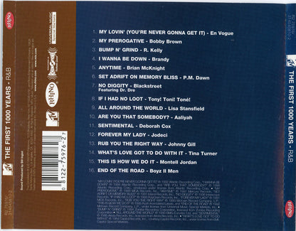 Various : MTV the First 1000 Years: R&B (CD, Comp)